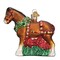 Old World Christmas 4.0 Inch Holiday Clydesdale Christmas Tree Ornament , Ornament Horse Holiday Beer